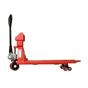 Гидравлическая тележка CPW 25 RAKUDA с весами, г/п 2500 кг, ролики п/у, колёса п/у (VILS)